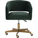 Claren Deep Green Sky Office Chair